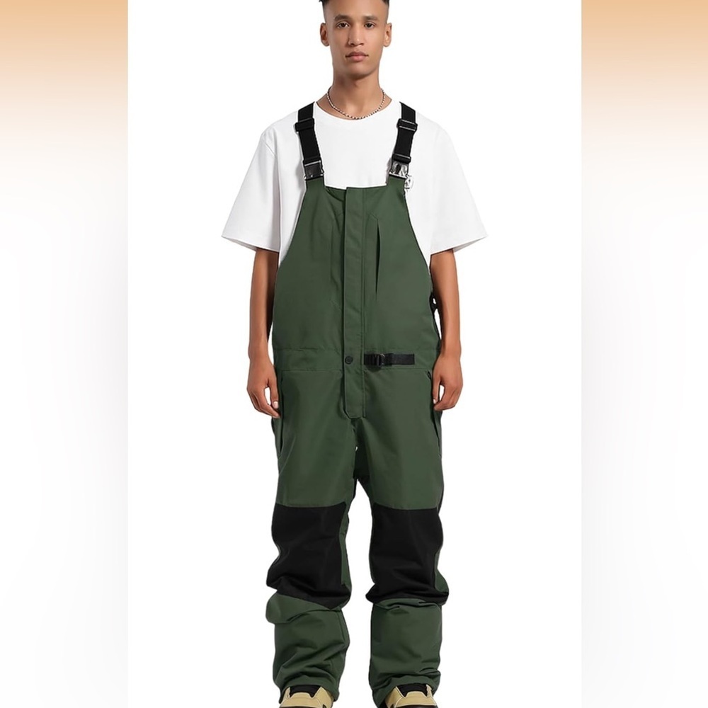 GSOU SNOW unisex Snow Bib Overalls Snowboard Water/Windproof Insulated XXL/749-C